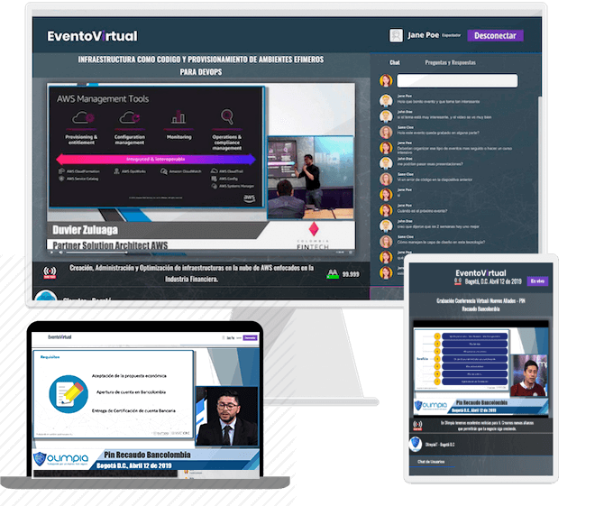 Plataforma para Transmisión de Eventos y Streaming